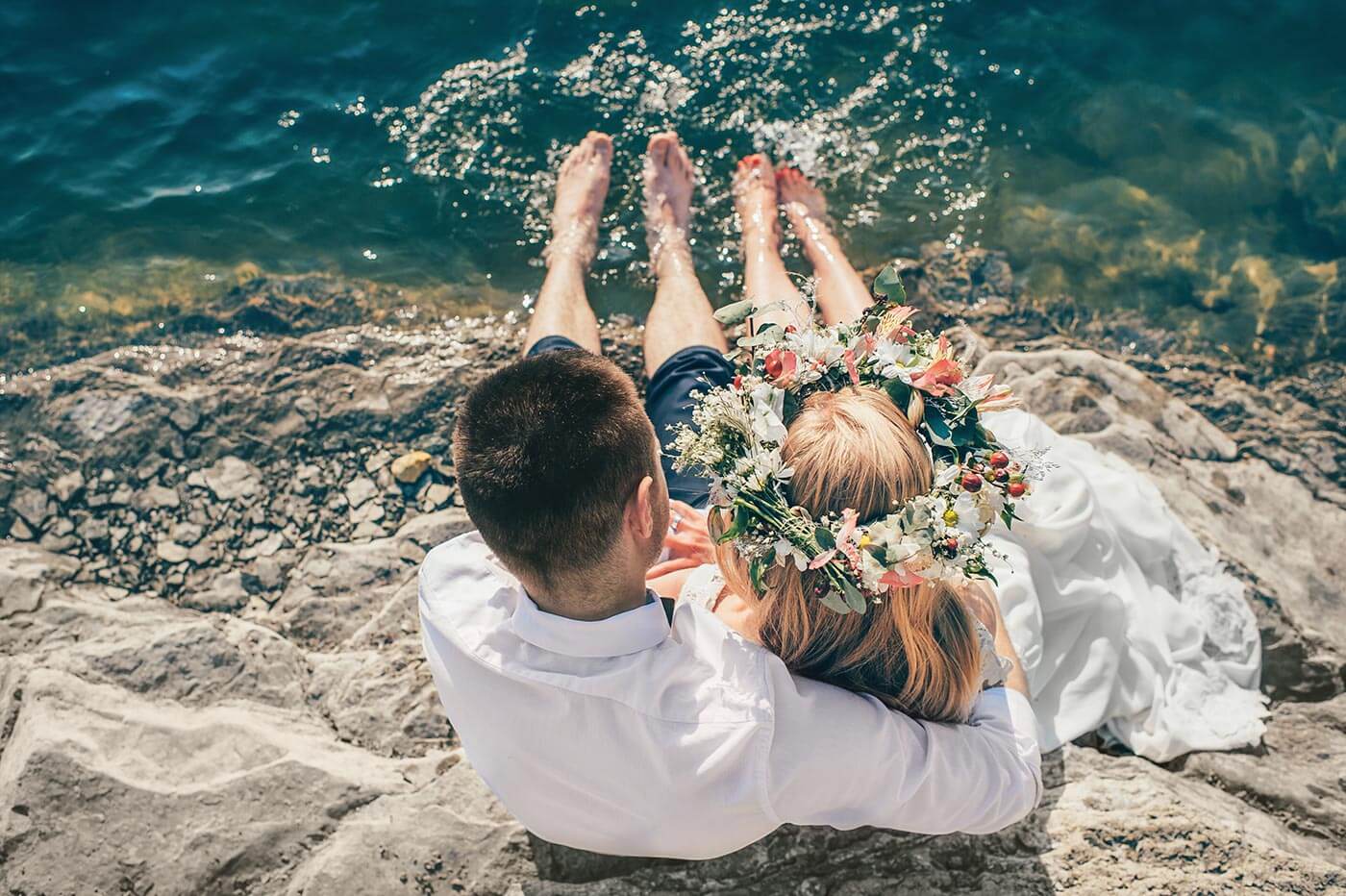 robe de mariée après le mariage