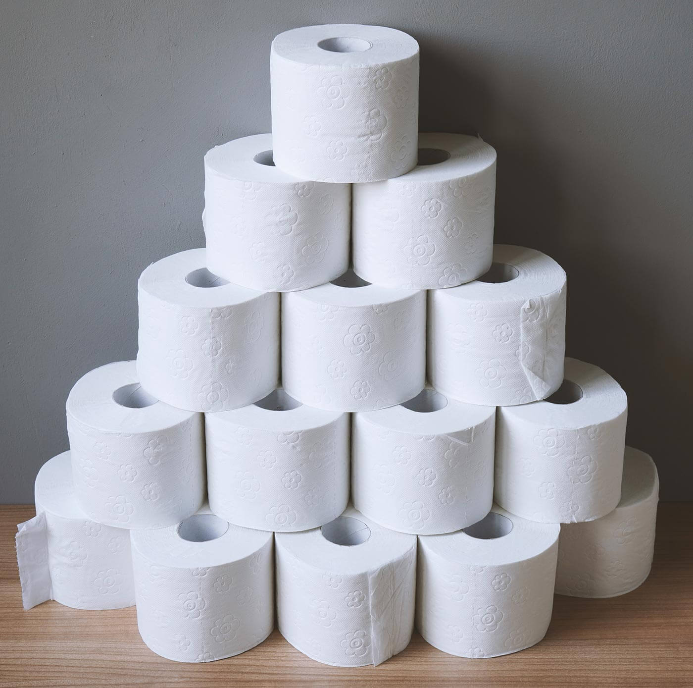 Gâteau de mariage en papier toilette
