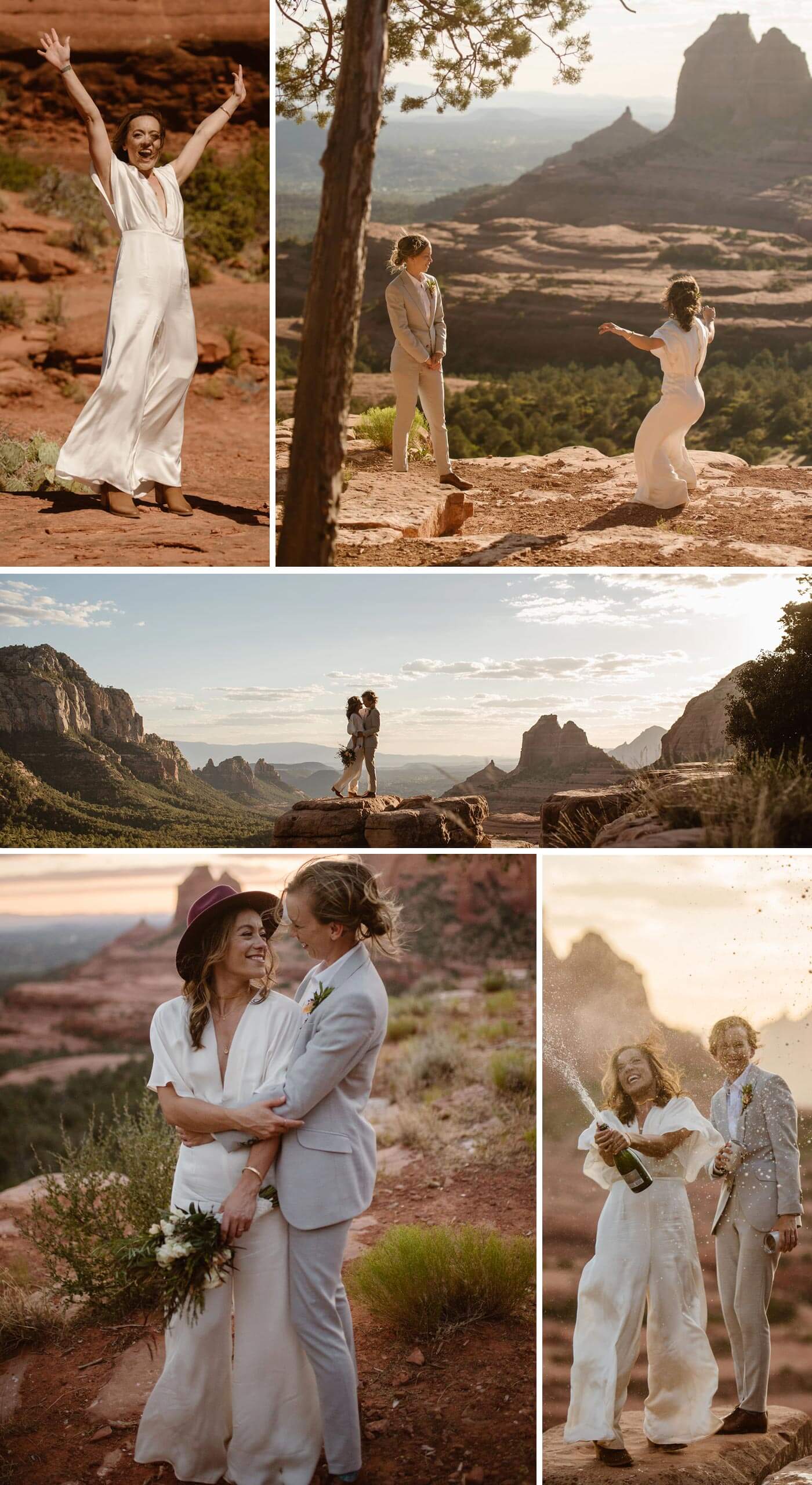 combinaison mariage blanc