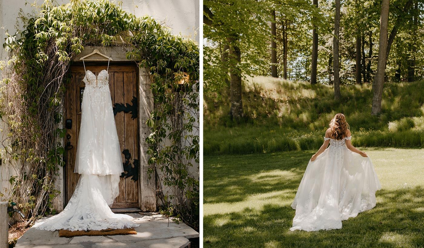 mariage de conte de fées robe de mariée