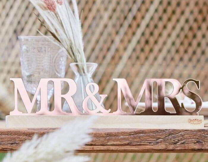 Mr et Mrs écriture
