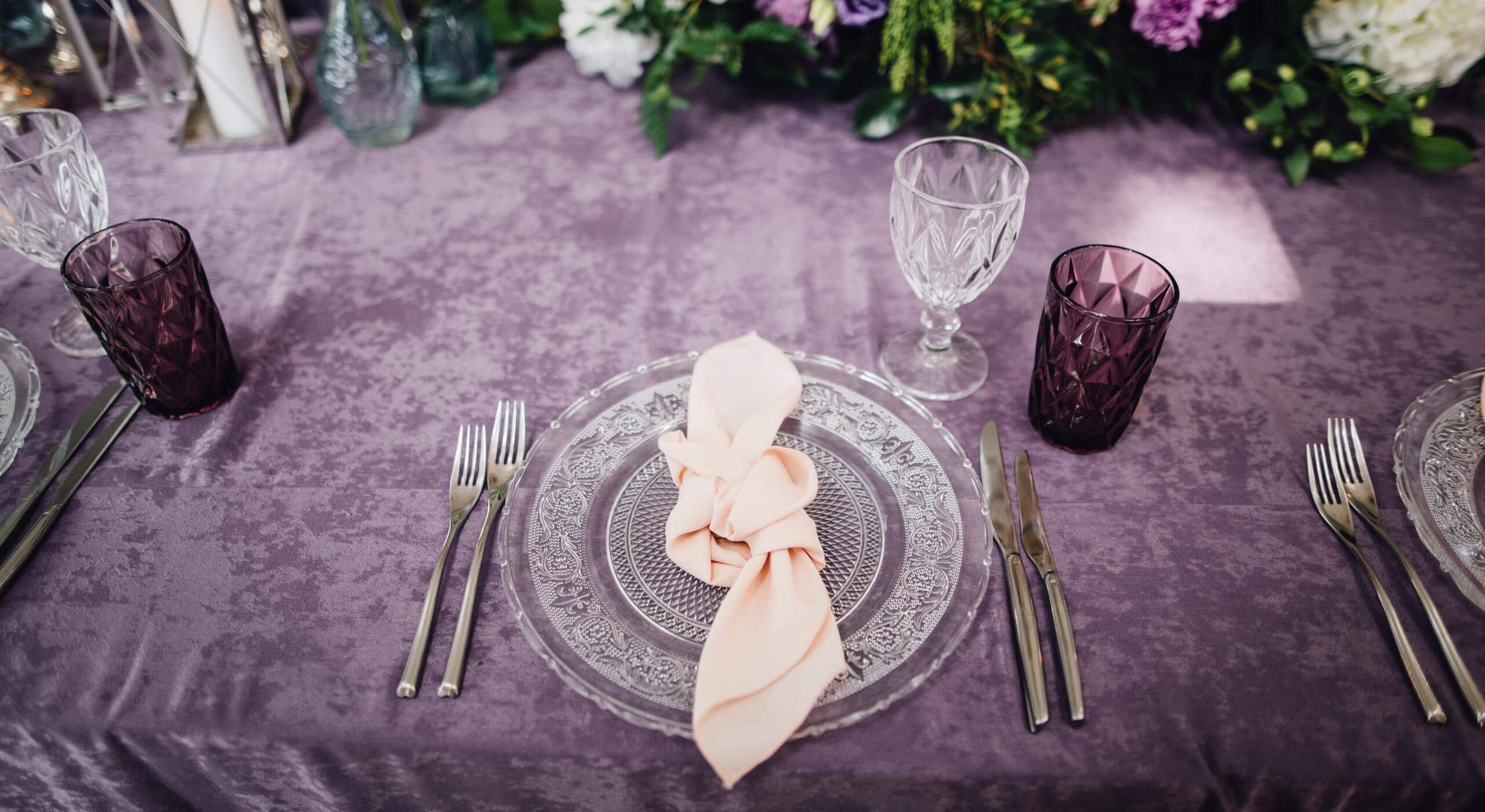 Pliage de serviettes en tissu